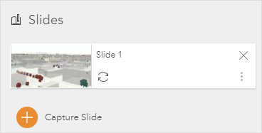 Slides pane with first slide Slides pane with first slide