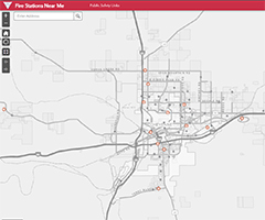 Find My Fire Station Map Image
